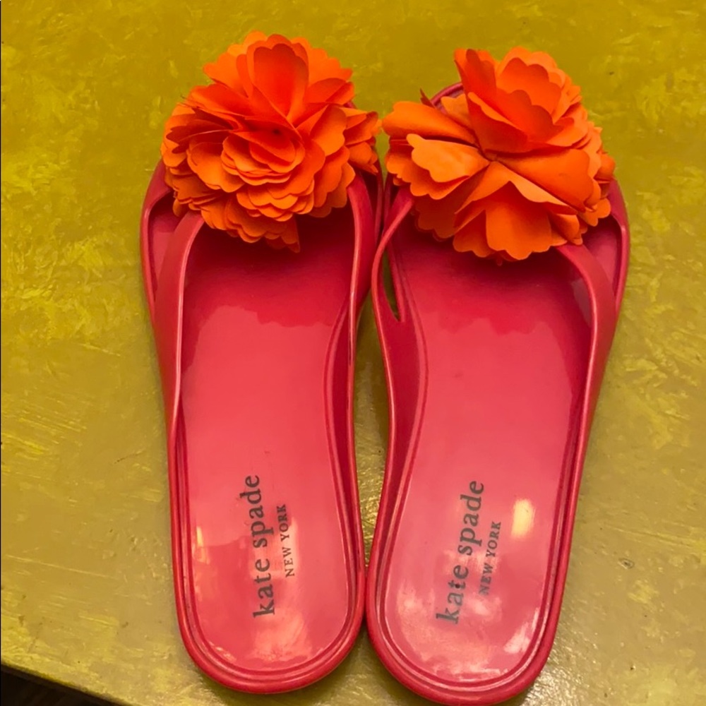 KAte Spade jelly thong